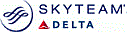 Delta Air Lines (SKYTEAM Colors)
